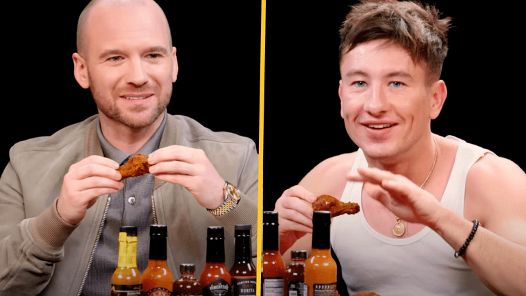 Barry Keoghan speaks about being banned from cinema as a teen on Hot Ones Barry Keoghan speaks about being banned from cinema as a teen on Hot Ones
