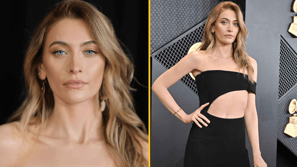 Paris Jackson covers up all 80 of her tattoos with makeup at the Grammys