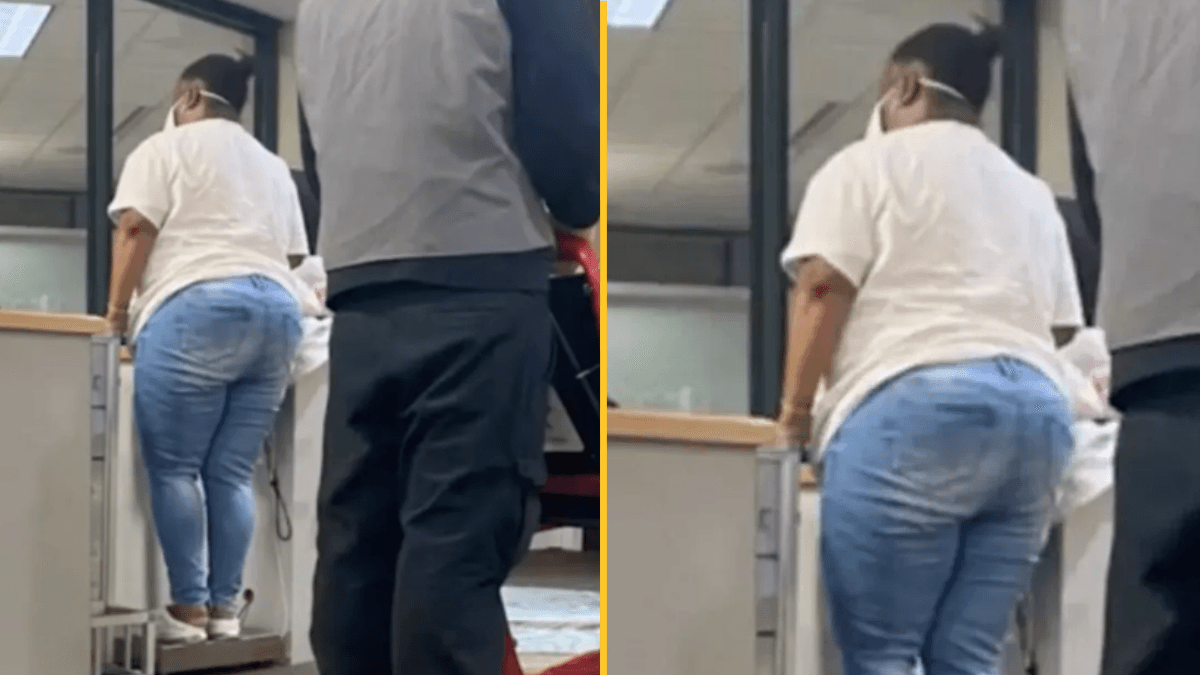 Woman weighed like baggage before being allowed to board flight