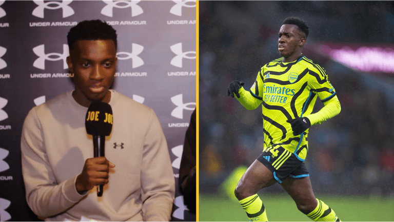 Eddie Nketiah builds his ultimate player Eddie Nketiah builds his ultimate player