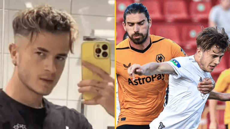 Footballer sacked by club after his dating app profile was leaked online Footballer sacked by club after his dating app profile was leaked online