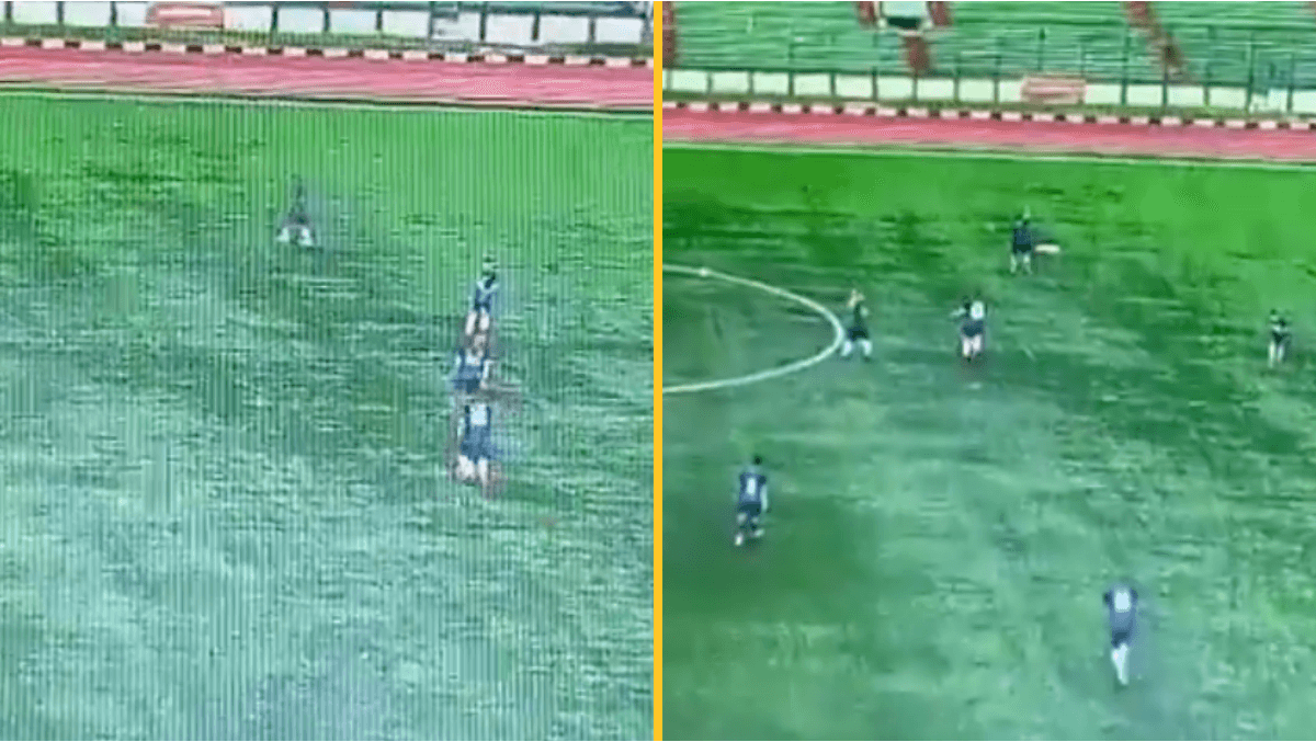 Footballer struck and killed by lightning during game