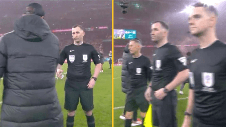 Jurgen Klopp refused to shake Chris Kavanagh’s hand at full time Jurgen Klopp refused to shake Chris Kavanagh’s hand at full time