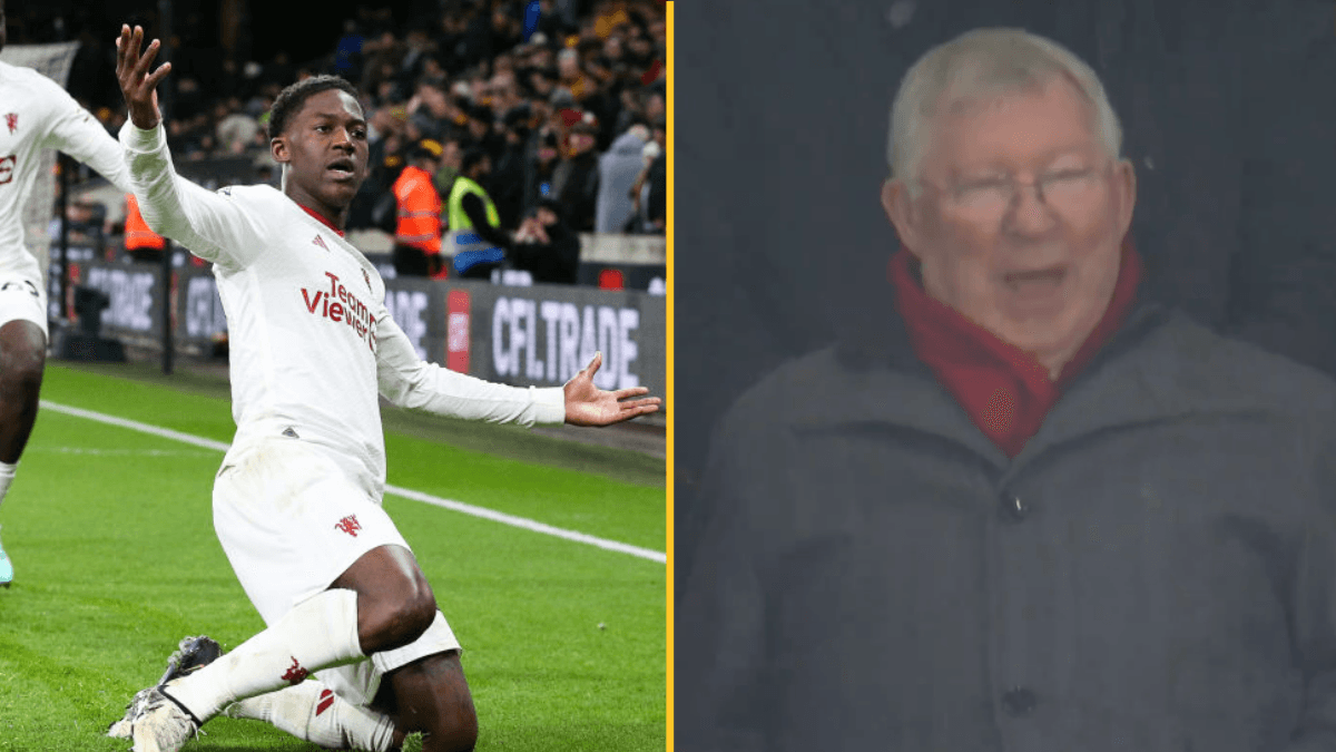 Kobbie Mainoo Fergie time winner leaves Sir Alex stunned