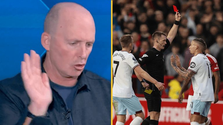 Mike Dean slammed for Kalvin Phillips comments after sending off Mike Dean slammed for Kalvin Phillips comments after sending off