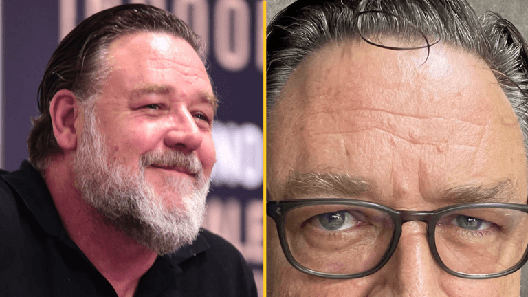 Russell Crowe freaks out internet after shaving for first time in half a decade Russell Crowe freaks out internet after shaving for first time in half a decade