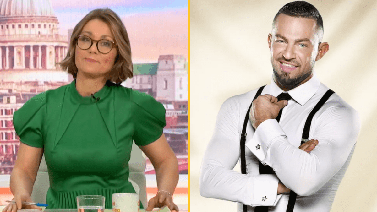 Susanna Reid fights back tears as she announces Strictly star’s death live on air
