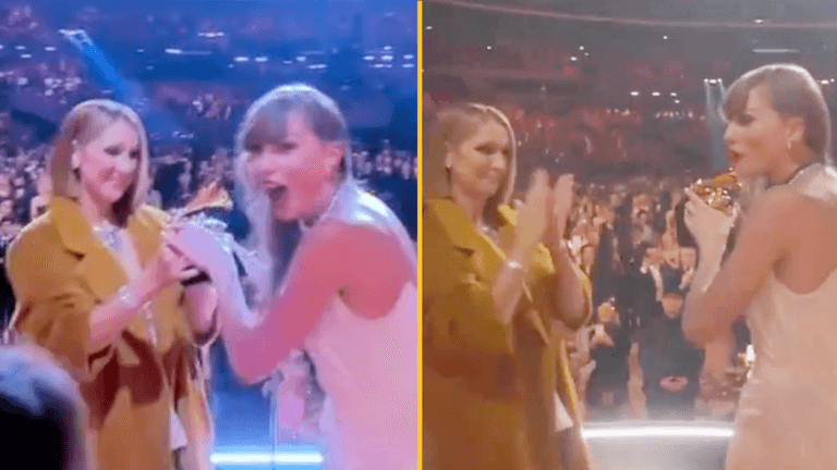 Taylor Swift slammed for ‘blanking’ Céline Dion while winning Grammy Award Taylor Swift slammed for ‘blanking’ Céline Dion while winning Grammy Award