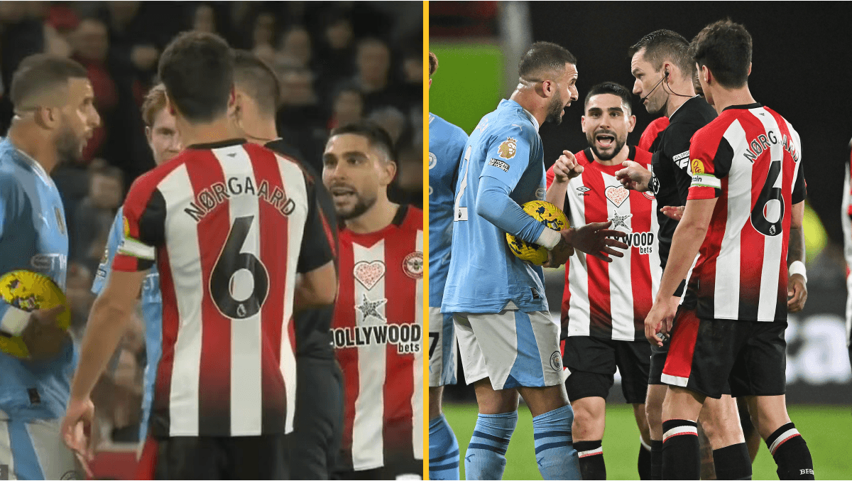 Lip-reading expert reveals what Neal Maupay said to Kyle Walker during heated exchange