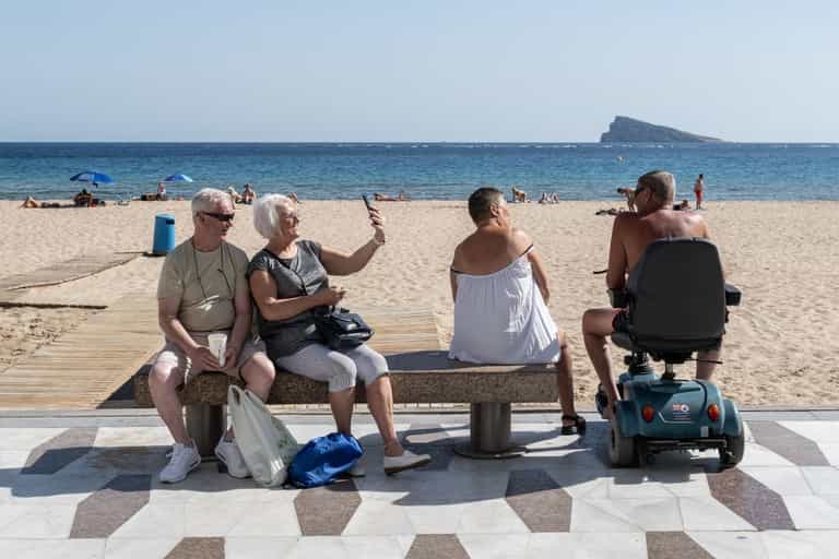 Spanish tourist hotspot bans Brits from wearing bikinis and going shirtless Spanish tourist hotspot bans Brits from wearing bikinis and going shirtless