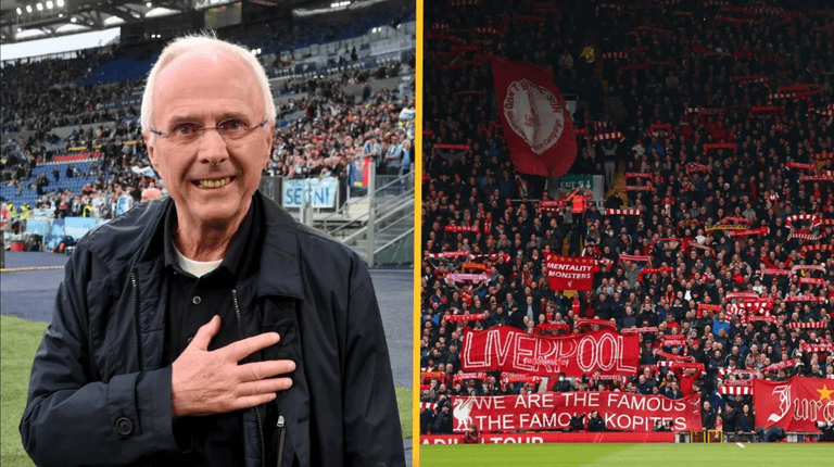 Liverpool come back to win 4-2 as Sven-Goran Eriksson’s dying wish comes true Liverpool come back to win 4-2 as Sven-Goran Eriksson’s dying wish comes true