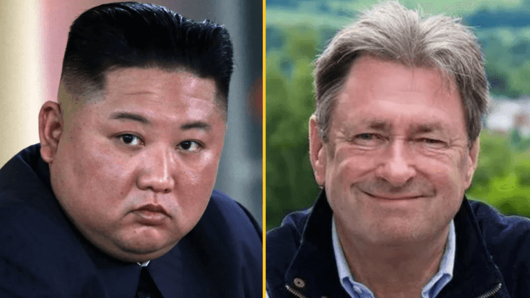 North Korea censors Alan Titchmarsh’s trousers in fight against capitalism North Korea censors Alan Titchmarsh’s trousers in fight against capitalism