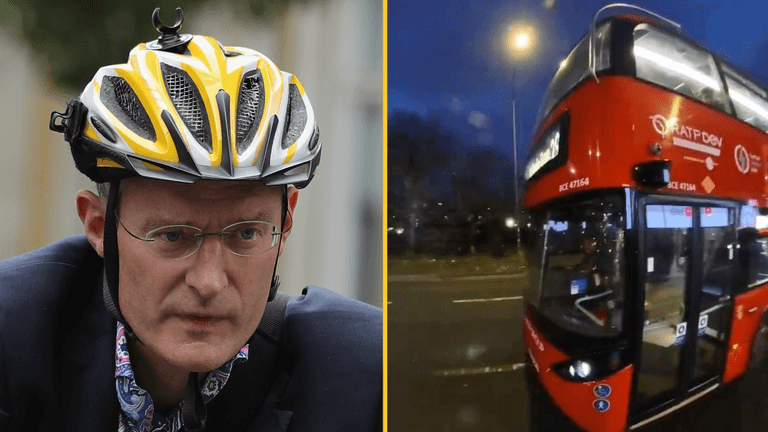Jeremy Vine divides internet after screaming at bus driver in cycling ‘near-miss’ Jeremy Vine divides internet after screaming at bus driver in cycling ‘near-miss’