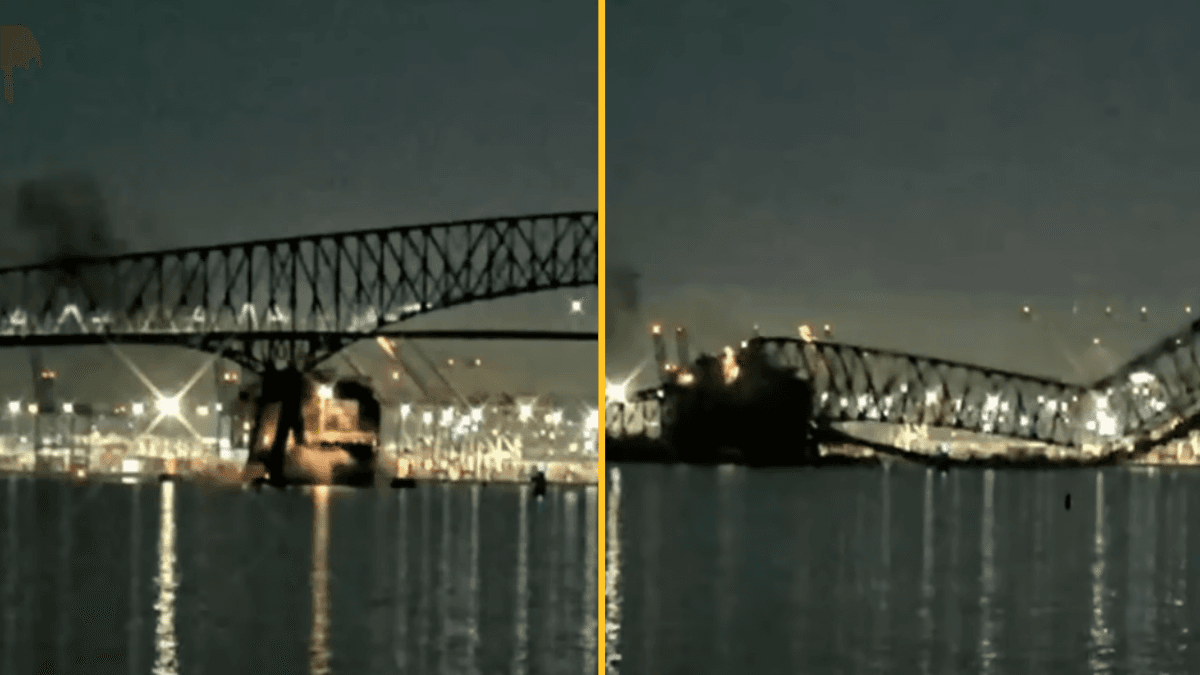 Two bodies found inside submerged truck after collapse of Baltimore bridge