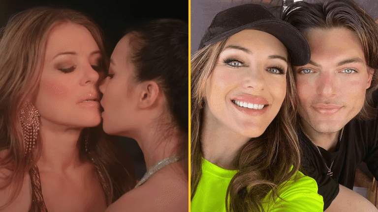 Elizabeth Hurley says she felt ‘liberated’ filming sex scenes directed by her son Elizabeth Hurley says she felt ‘liberated’ filming sex scenes directed by her son