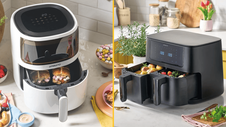 Aldi’s two-time sellout dual-basket air fryer is finally returning Aldi’s two-time sellout dual-basket air fryer is finally returning
