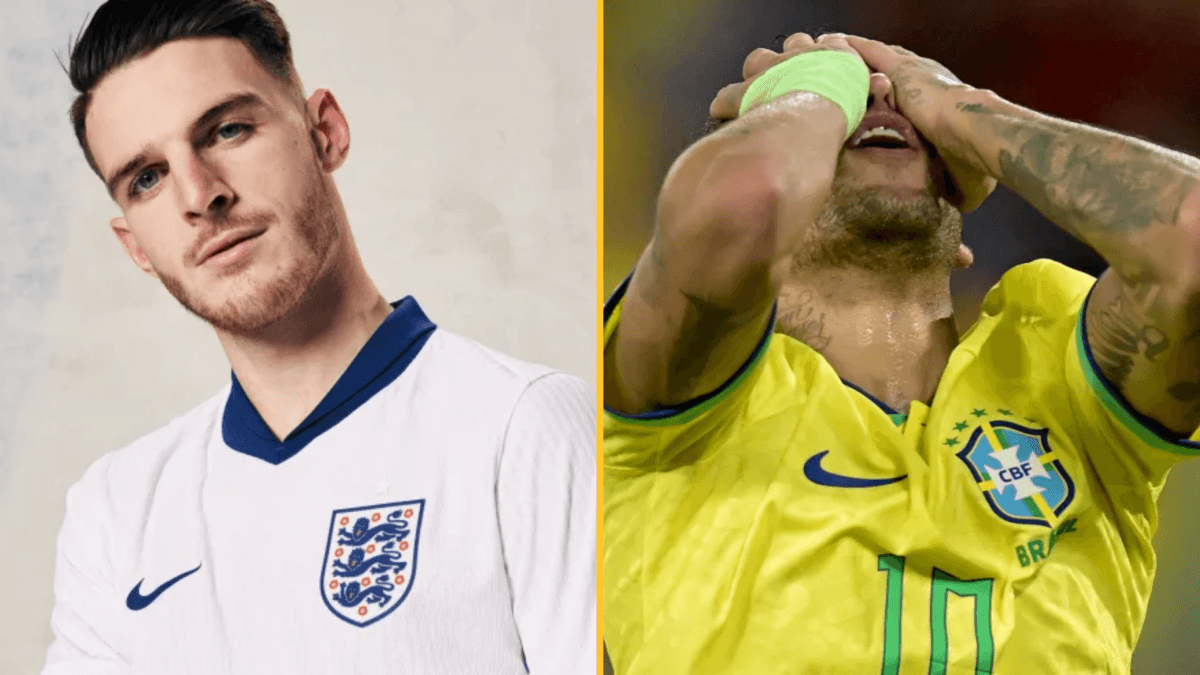 England fans are all saying the same thing as Brazil’s starting lineup released hours ahead of kickoff