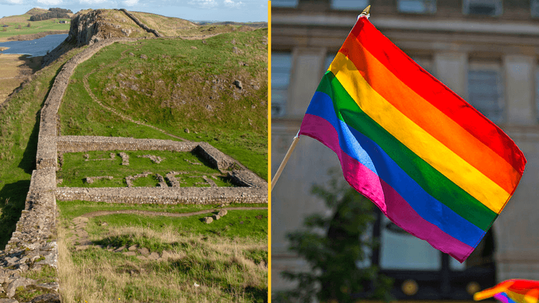 Hadrian’s Wall is a symbol of ‘queer history’, English Heritage says Hadrian’s Wall is a symbol of ‘queer history’, English Heritage says