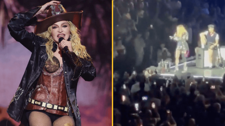 Fan in wheelchair responds after Madonna blasted her for not standing up at her concert Fan in wheelchair responds after Madonna blasted her for not standing up at her concert