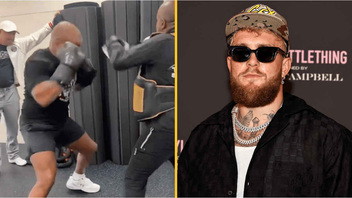 Mike Tyson posts training clip and people think Jake Paul should cancel the fight