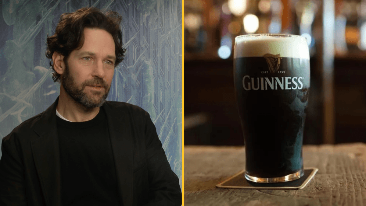 Paul Rudd built a bar in his house just so he could have Guinness on tap