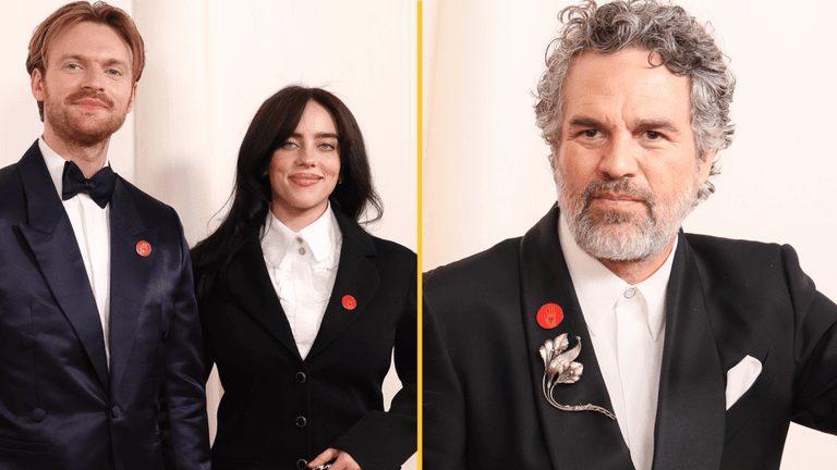 Here’s why people were wearing red pins at the Oscars Here’s why people were wearing red pins at the Oscars