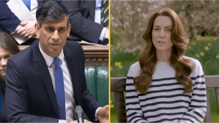 Rishi Sunak sends message of support to Kate Middleton following cancer diagnosis Rishi Sunak sends message of support to Kate Middleton following cancer diagnosis