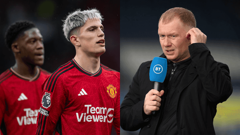 Paul Scholes slams Kobbie Mainoo and Alejandro Garnacho over training ground conduct Paul Scholes slams Kobbie Mainoo and Alejandro Garnacho over training ground conduct