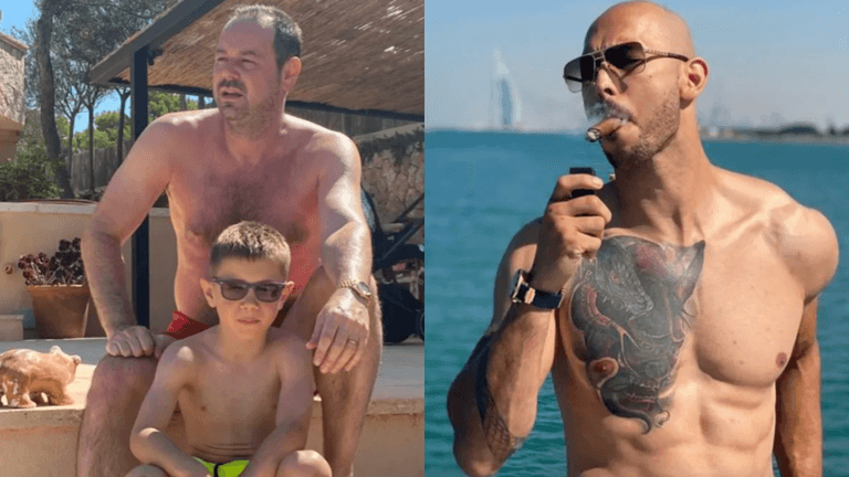 Danny Dyer heartbroken to realise nine-year-old son is an Andrew Tate fan Danny Dyer heartbroken to realise nine-year-old son is an Andrew Tate fan