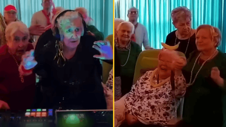 Old people throw boiler party rave in retirement home Old people throw boiler party rave in retirement home