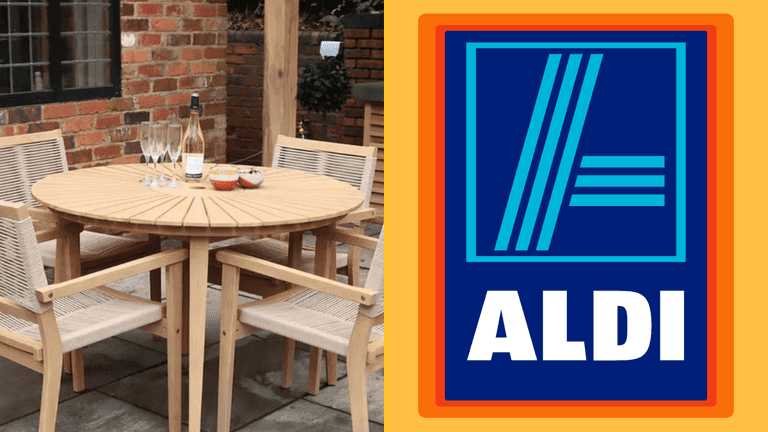 Aldi calls out M&S for accidentally using Aldi products in advert for garden furniture Aldi calls out M&S for accidentally using Aldi products in advert for garden furniture