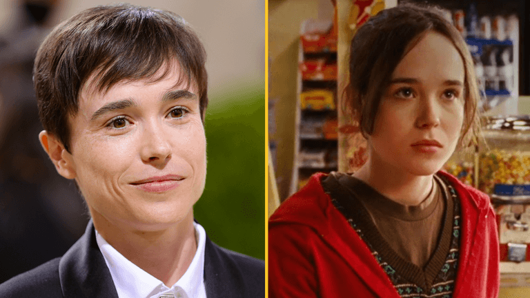 Elliot Page says he regrets his character making homophobic joke in Juno Elliot Page says he regrets his character making homophobic joke in Juno