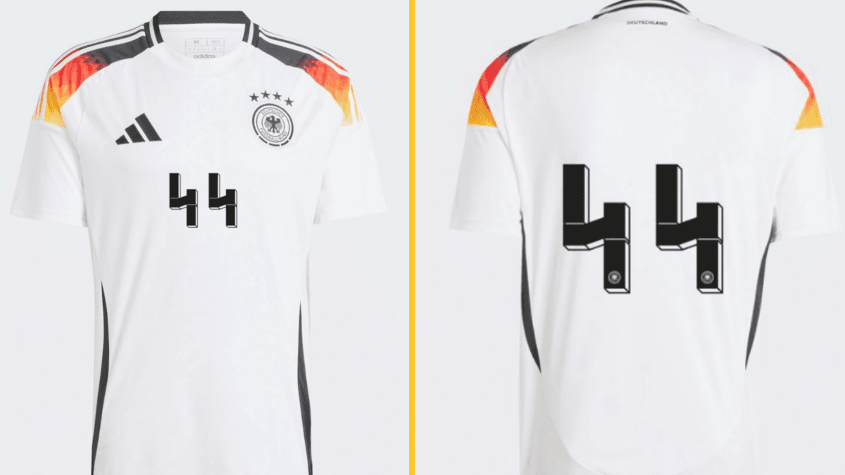 Germany fans banned from buying number 44 shirt due to Nazi symbolism