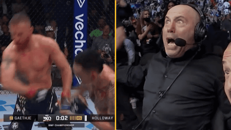 Joe Rogan calls Max Holloway’s incredible last second KO ‘the best of all time’ Joe Rogan calls Max Holloway’s incredible last second KO ‘the best of all time’