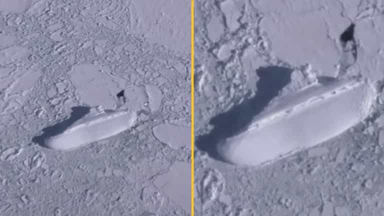 ‘400ft long ice ship’ discovered in Antarctica ‘400ft long ice ship’ discovered in Antarctica