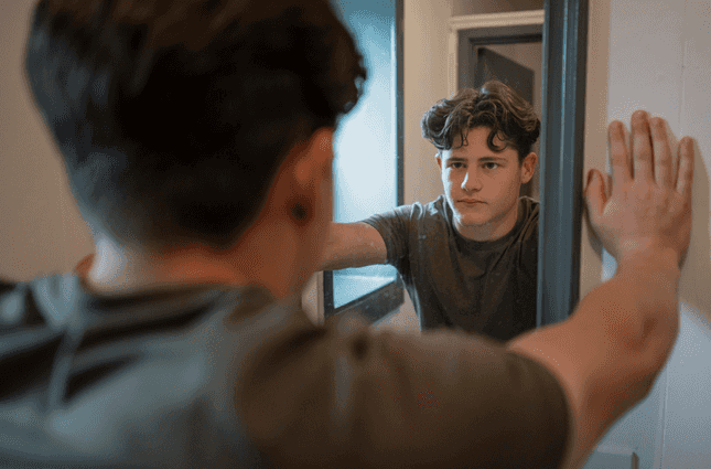 Dad sparks debate for telling son to ‘man up’ after seeing him crying Dad sparks debate for telling son to ‘man up’ after seeing him crying