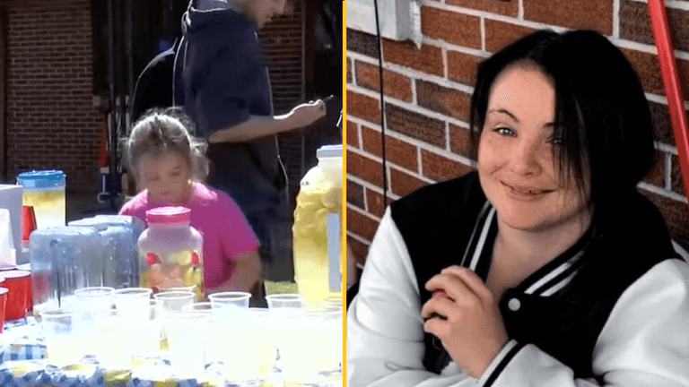 Heartbroken child raises £8,000 from lemonade stand to pay for late mum’s headstone Heartbroken child raises £8,000 from lemonade stand to pay for late mum’s headstone