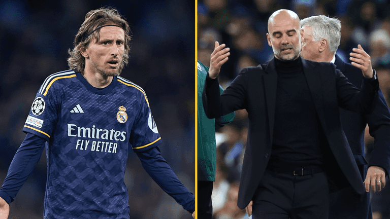 Fans blame Luka Modric ‘mind games’ for Man City penalty shootout defeat Fans blame Luka Modric ‘mind games’ for Man City penalty shootout defeat