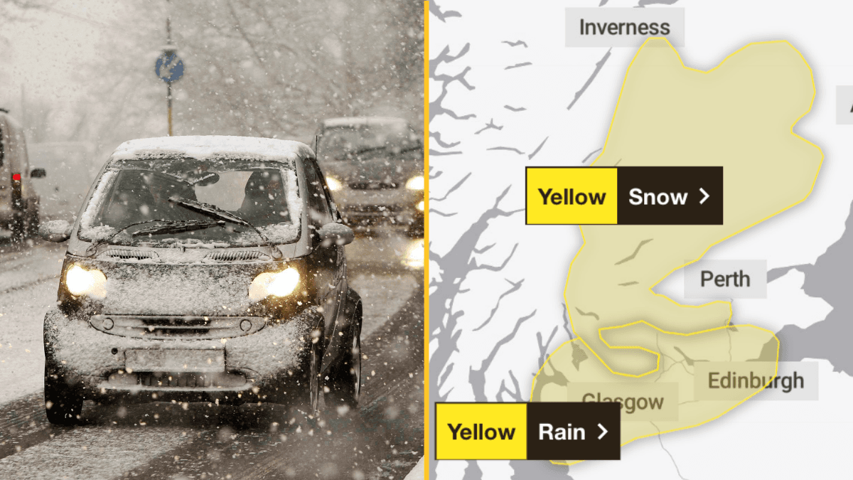 Met Office issues snow warning as Storm Kathleen arrives this weekend