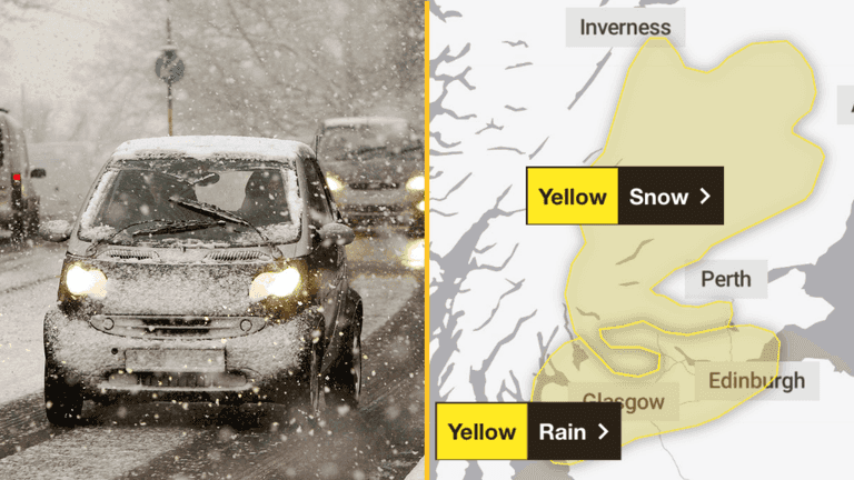 Met Office issues snow warning as Storm Kathleen arrives this weekend Met Office issues snow warning as Storm Kathleen arrives this weekend
