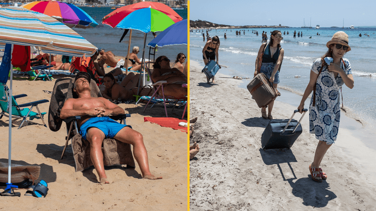 Brits to ‘boycott Spain’ over controversial new £97 rule Brits to ‘boycott Spain’ over controversial new £97 rule