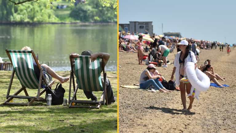 Exact date Brits are set to see temperatures soar into 20s Exact date Brits are set to see temperatures soar into 20s