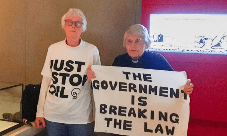 Just Stop Oil protestors break glass protecting Magna Carta Just Stop Oil protestors break glass protecting Magna Carta