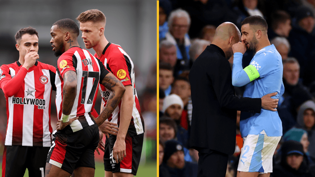 Kyle Walker reveals why players cover their mouths when they talk to each other during games