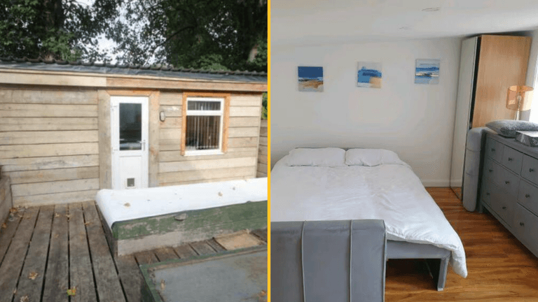 Tiny shed in London being rented out for £1,300 Tiny shed in London being rented out for £1,300