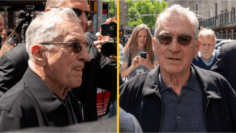 Robert De Niro has brutal two-word response to hecklers Robert De Niro has brutal two-word response to hecklers