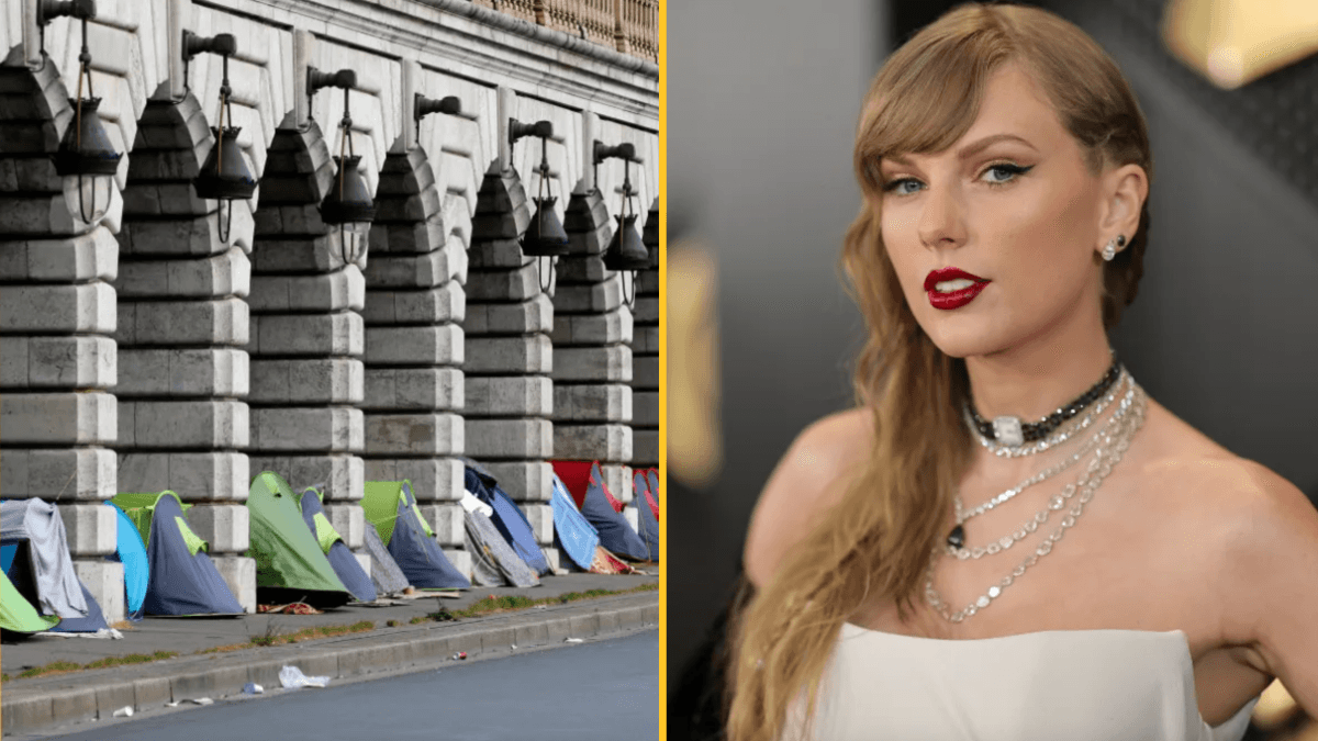 Homeless forced out of Edinburgh to make way for Taylor Swift fans