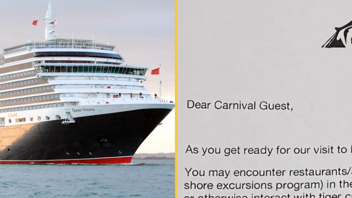 Cruise ship gives warning to all passengers before arriving in popular city