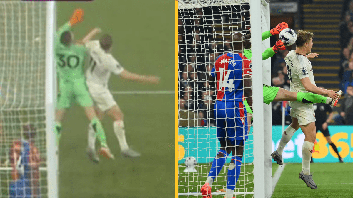 Fans divided over disallowed Man United goal