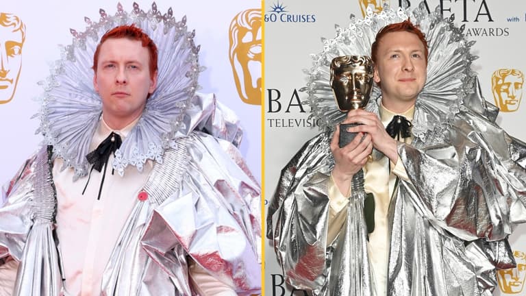 The reason why Joe Lycett went to the Baftas dressed as Elizabeth I The reason why Joe Lycett went to the Baftas dressed as Elizabeth I